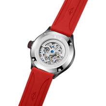 Load image into Gallery viewer, Skeleton (Silicon Strap) - Red&amp;Black
