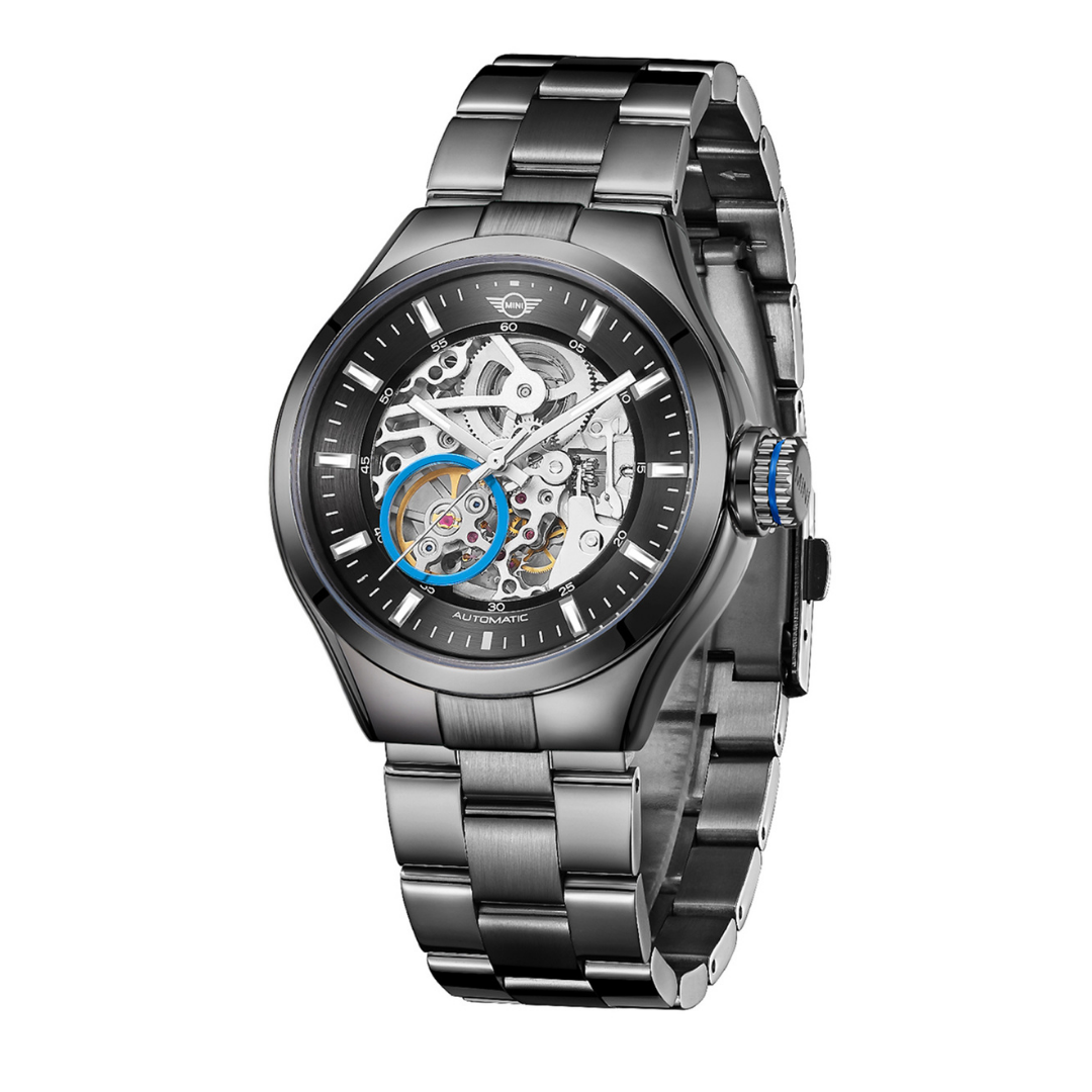 Skeleton (Steel Bracelet) - Black