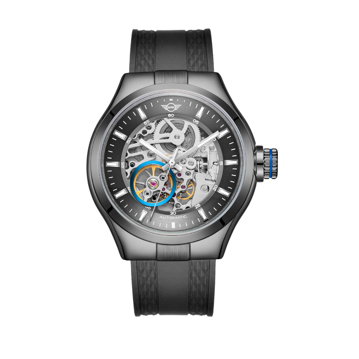 Skeleton (Silicon Strap) - Black