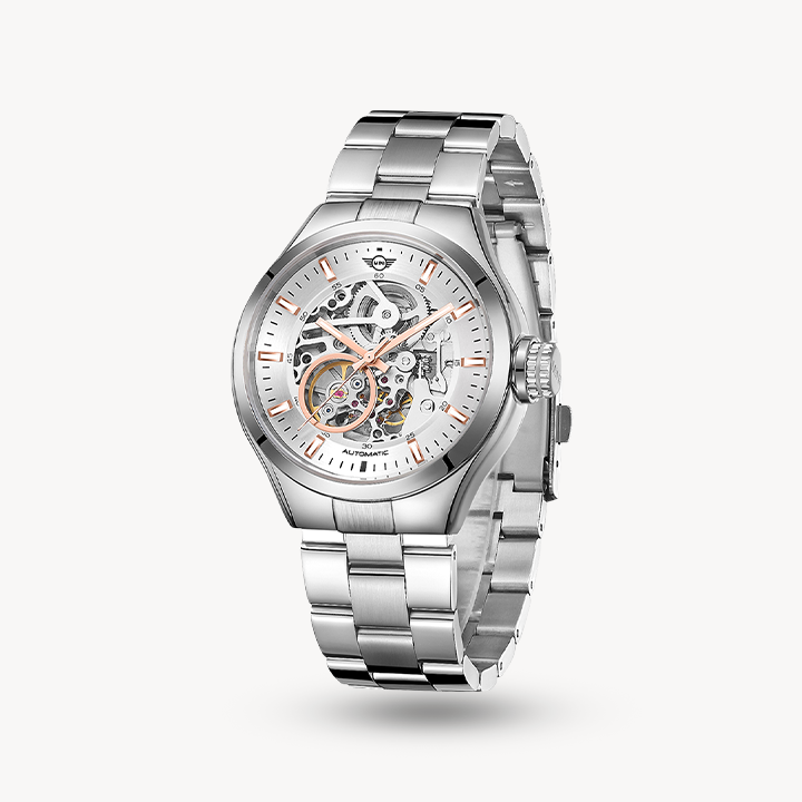 Skeleton (Steel Bracelet) - White